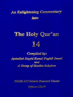 An Enlightening Commentary into the Light of the Holy Quran Compiler جلد 14