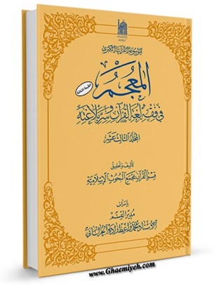 المعجم فی فقه لغه القرآن و سر بلاغته جلد 13